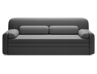 Elioss 3 Seater Storage Sleeper Sofa - Dark Grey