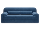 Elioss 3 Seater Storage Sleeper Sofa - Blue