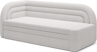 Fabillo Storage Sleeper Sofa - Pearl White