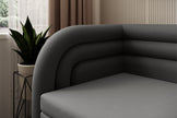 Fabillo Storage Sleeper Sofa - Dark Grey