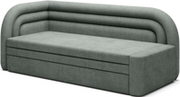 Fabillo Storage Sleeper Sofa - Moss Green