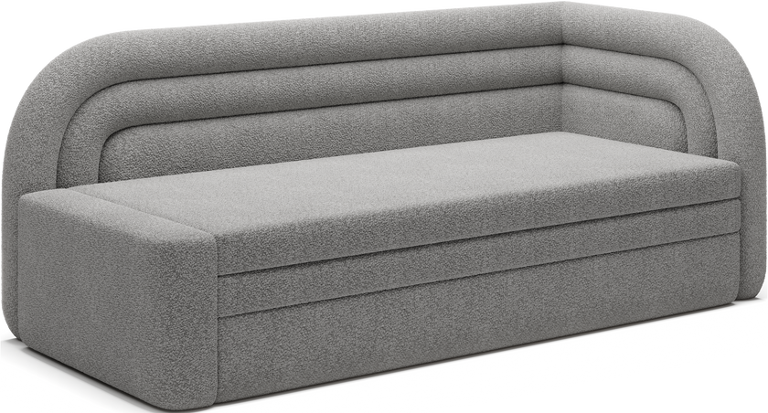 Fabillo Storage Sleeper Sofa - Light Grey