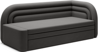 Fabillo Storage Sleeper Sofa - Dark Grey