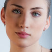 SONNE Or Blanc (Couleur Argentée) : Boucles d'oreilles à l'ancienne avec breloques étoiles texturées