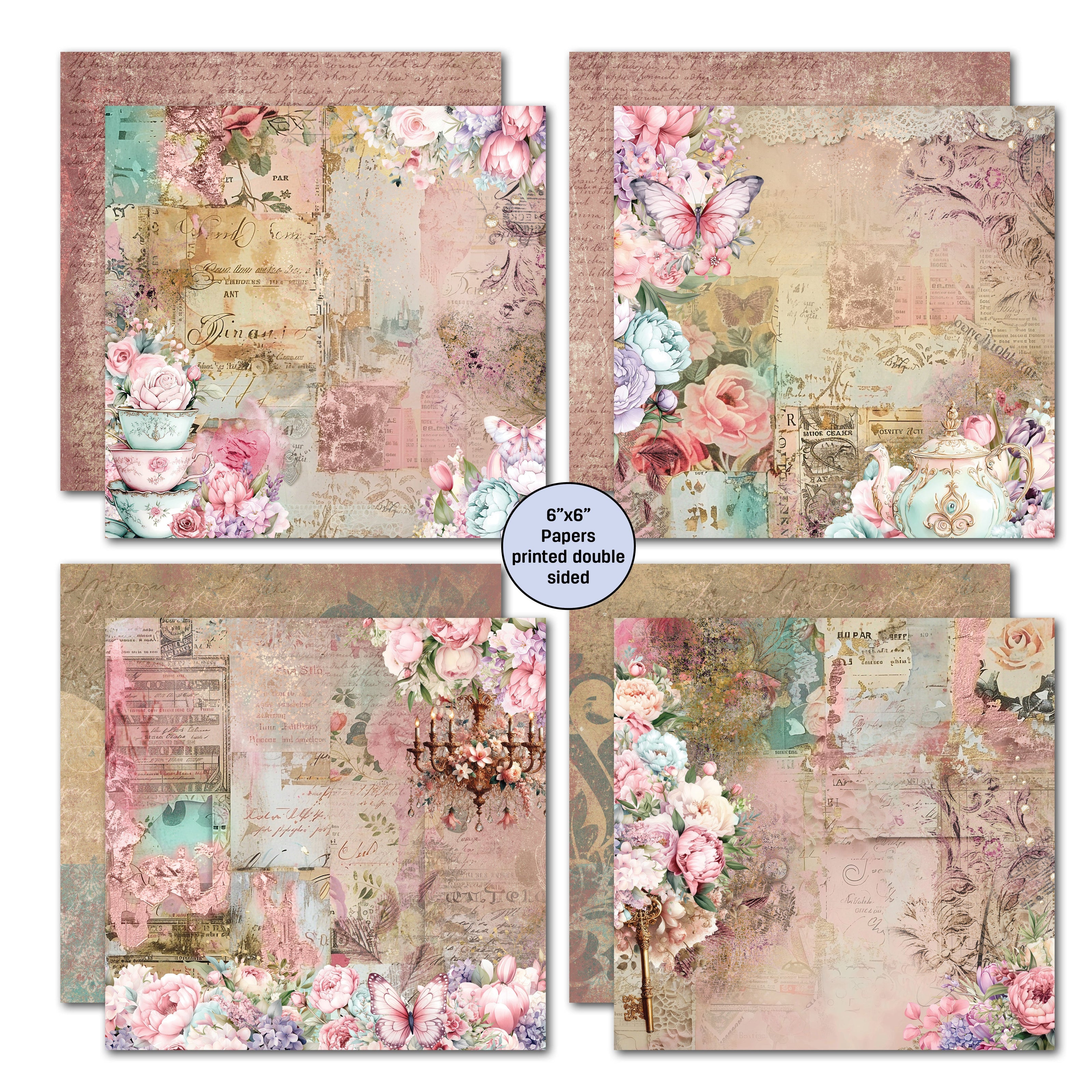 3Quarter Designs Positivi-Tea 6x6 Paper Pack