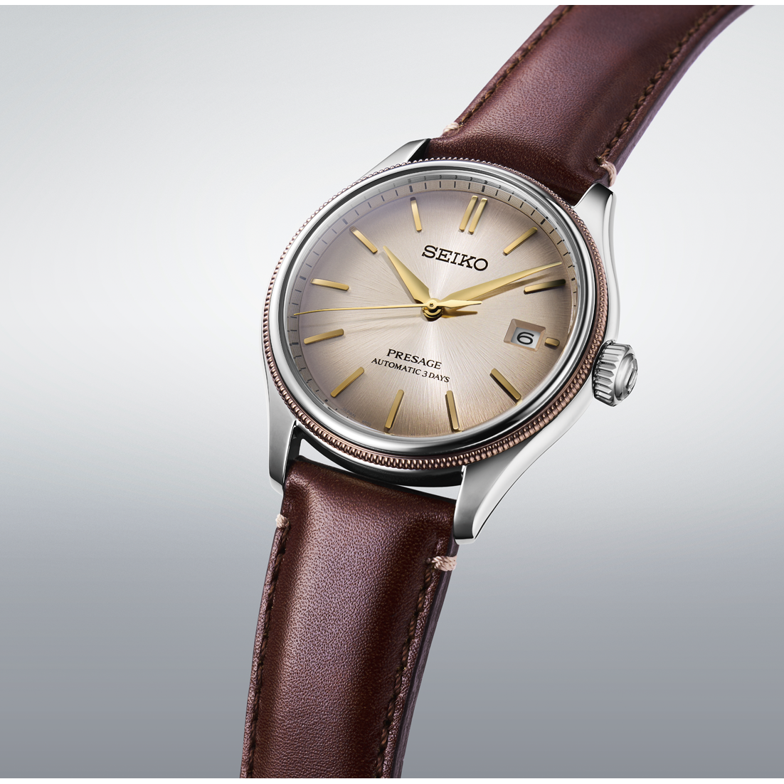 SEIKO Presage Classic Series Upcycled Leather Strap Limited Edition | SPB529J1