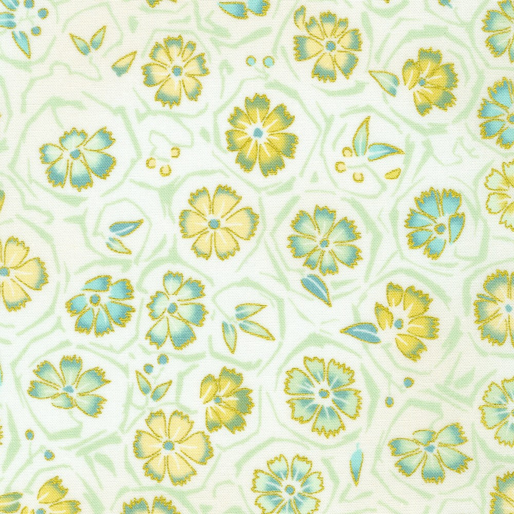 Robert Kaufman- Imperial Collection: Honoka- SRKM-21934-375 Sprout