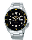 SEIKO 5 Sports Black and Yellow | SRPD57K1