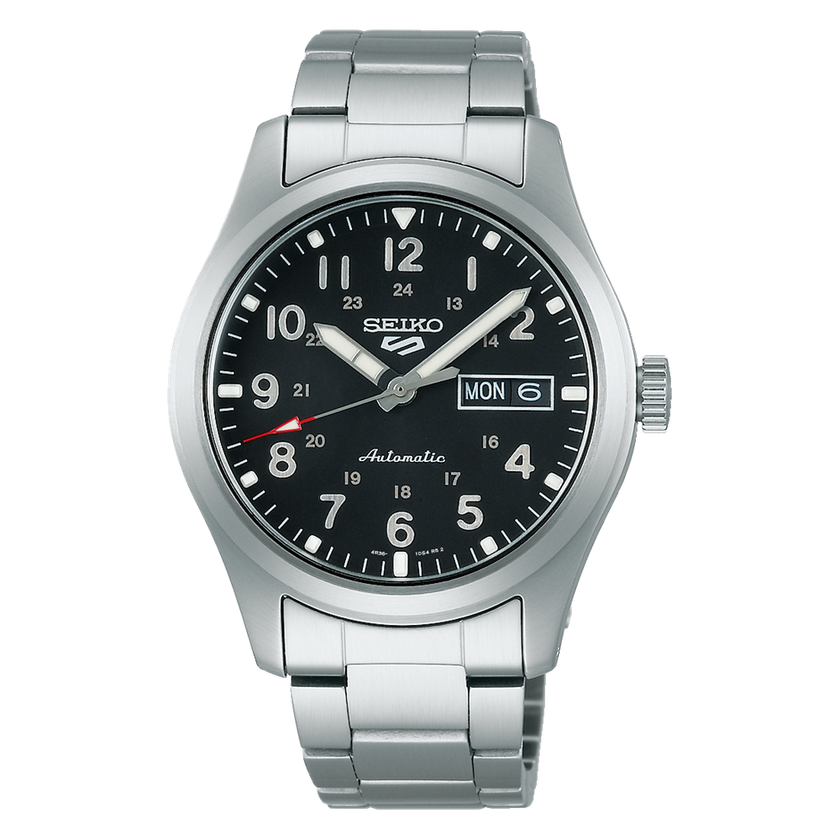 SEIKO 5 Sports Black 40mm | SRPG27K1
