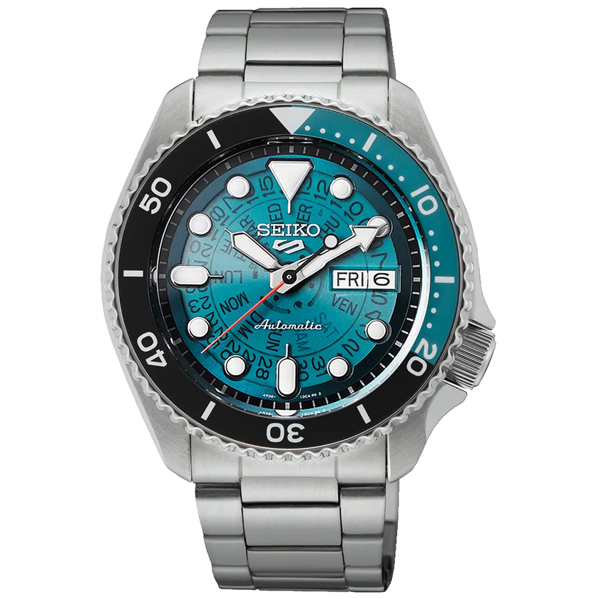 SEIKO 5 Sports Skeleton Style Turquoise | SRPJ45K1