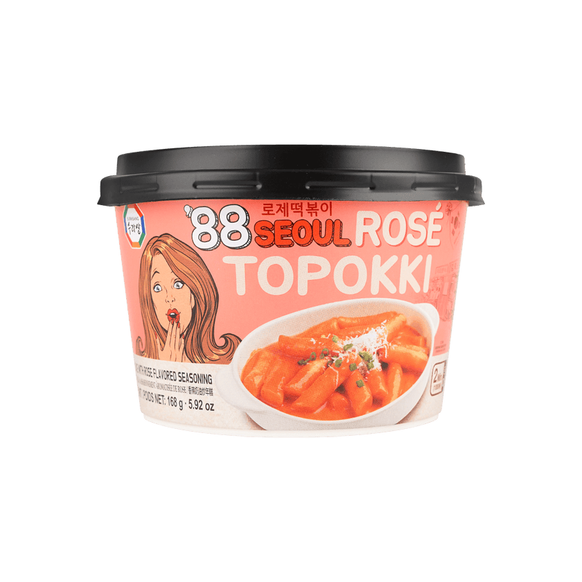 Surasang 88 Seoul Rose Topokki (168G) [Best Before Date: 2026.11.05]