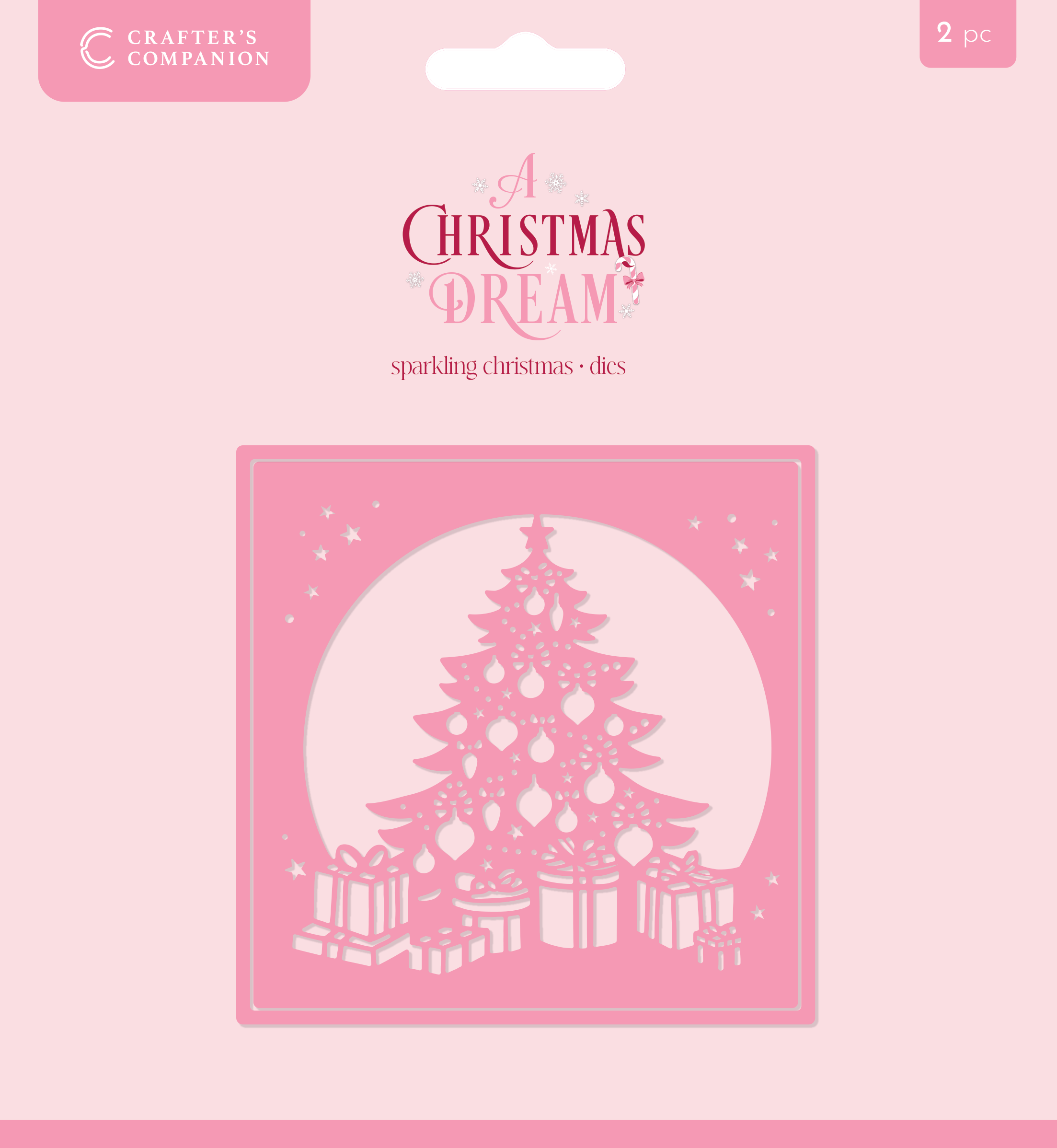Sara Signature A Christmas Dream Metal Dies Create a Card - Sparkling Christmas