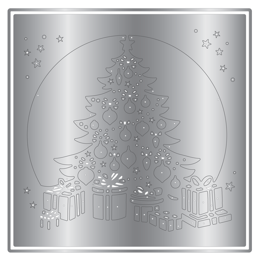 Sara Signature A Christmas Dream Metal Dies Create a Card - Sparkling Christmas