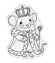 Sara Signature A Christmas Dream Stamp and Die - King Mouse