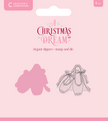 Sara Signature A Christmas Dream Stamp and Die - Elegant Slippers