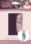 Sara Signature Thorn & Bloom Metal Die Edge'able - Midnight Rose Filigree