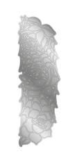 Sara Signature Thorn & Bloom Metal Die Edge'able - Midnight Rose Filigree