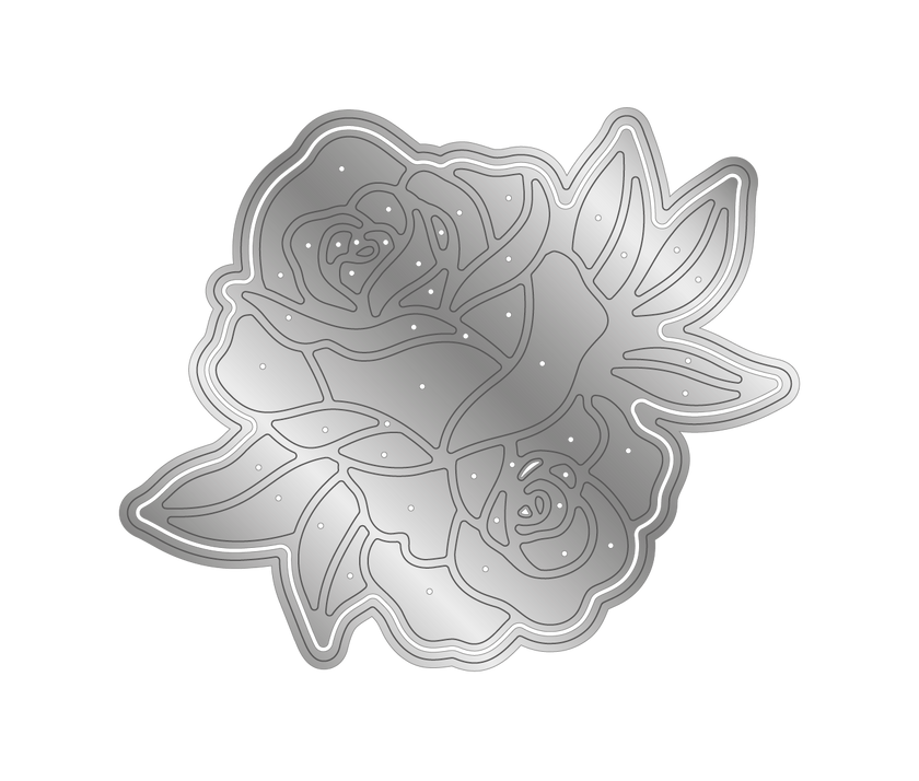 Sara Signature Thorn & Bloom Metal Die - Statement Rose