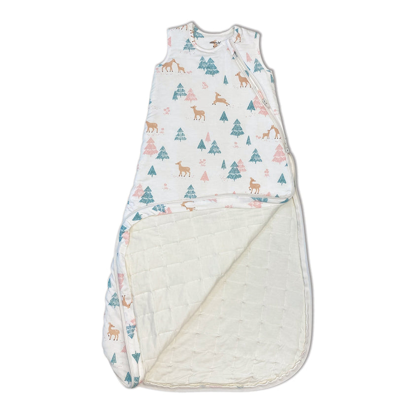 Sac de couchage en bambou 2.5 TOG (Motif Forêt de Cerfs)
