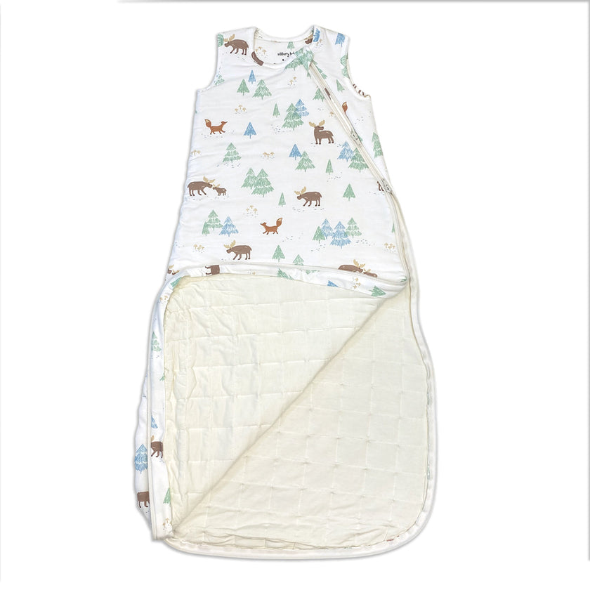 Sac de couchage en bambou 1.0 TOG (Motif Moose Woods)