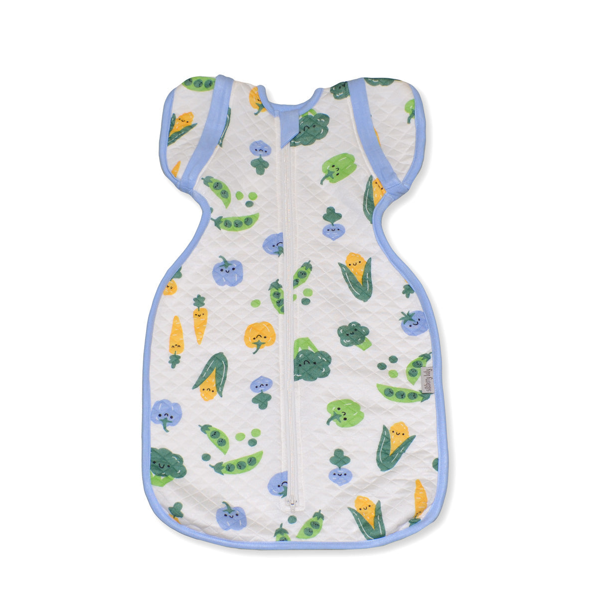 Sac cocon pour nouveau-né en bambou 1 TOG (imprimé marché fermier)