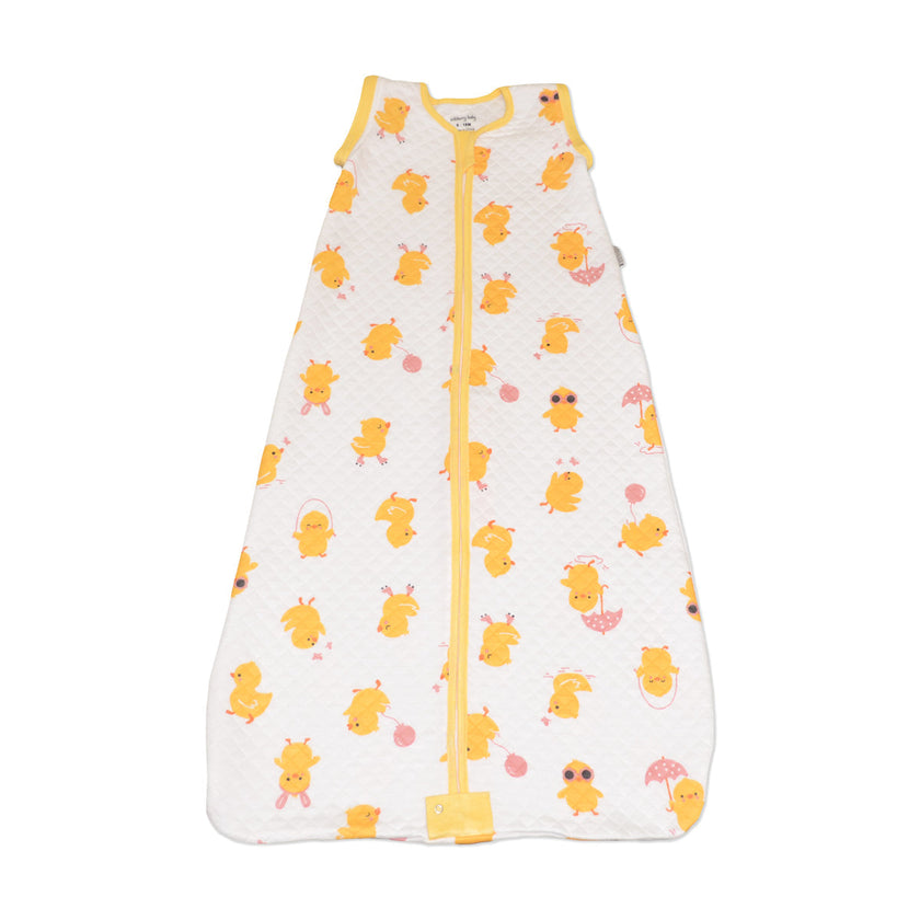 Bamboo Classic Sleeping Sack w/Detachable Sleeves 1 TOG(Little Chick Print)