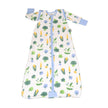 Bamboo Classic Sleeping Sack w/Detachable Sleeves 1 TOG(Farmers Market Print)