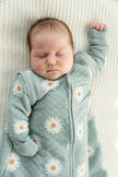 Bamboo Classic Sleeping Sack w/Detachable Sleeves 1 TOG(Daisy Print)