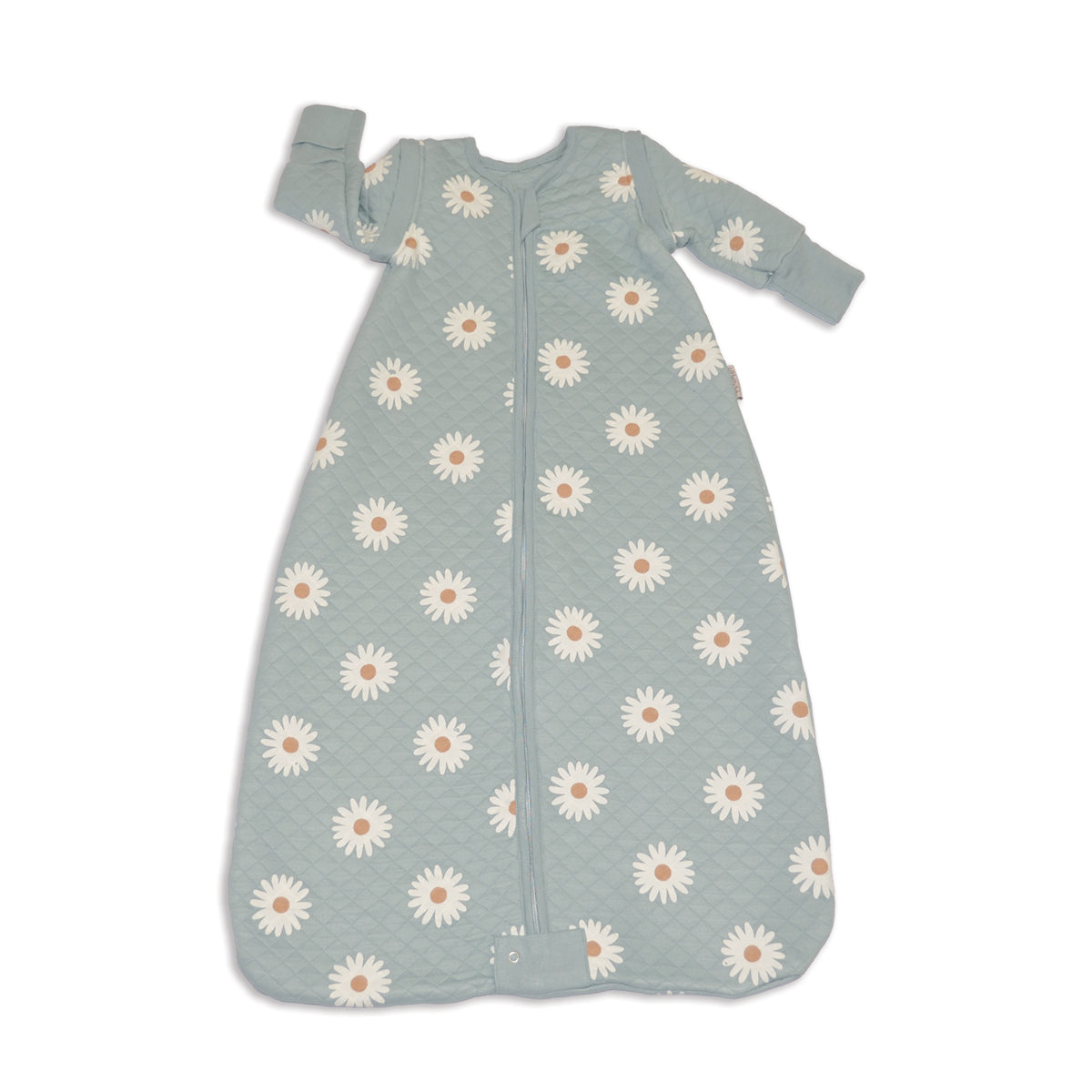 Bamboo Classic Sleeping Sack w/Detachable Sleeves 1 TOG(Daisy Print)