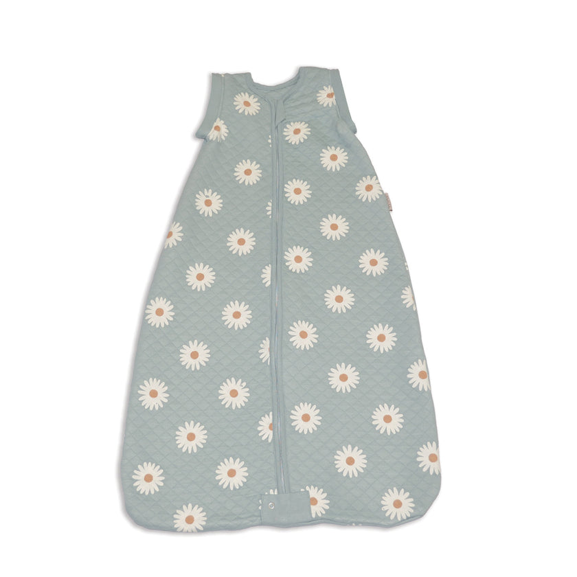 Bamboo Classic Sleeping Sack w/Detachable Sleeves 1 TOG(Daisy Print)