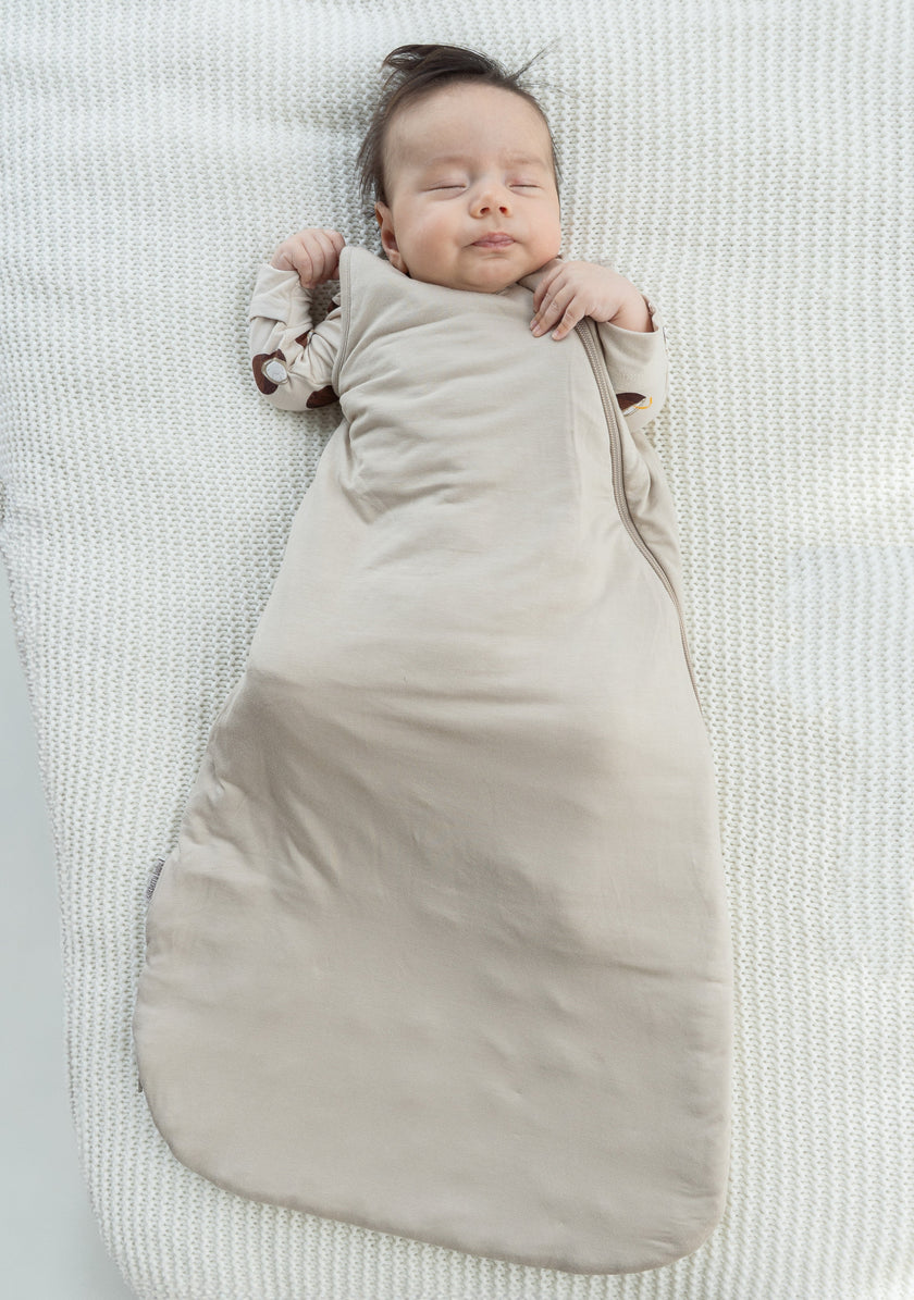 Bamboo Sleeping Sack 0.5 TOG (Almond Milk)