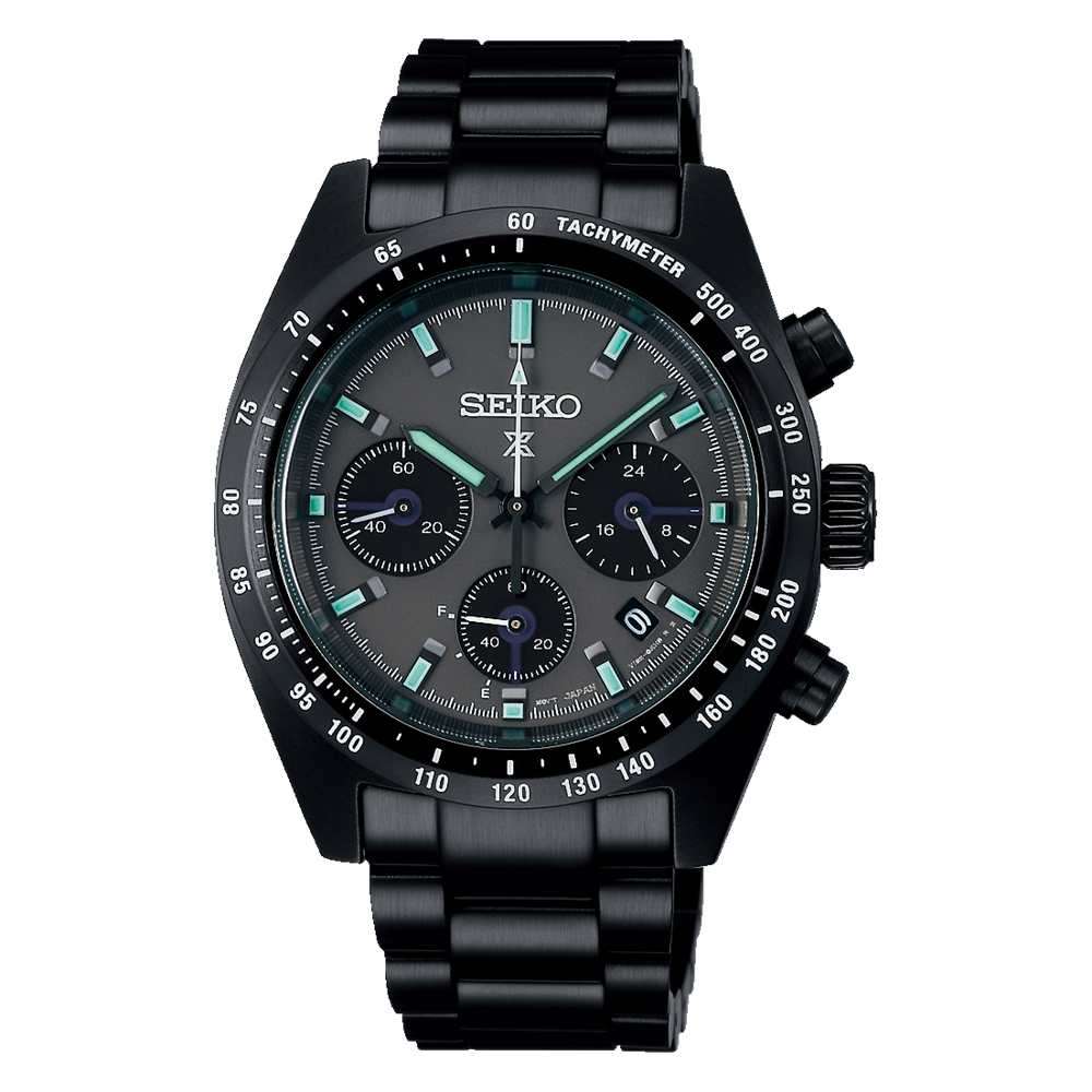 SEIKO Prospex Speedtimer Solar Chronograph Black 39mm | SSC917