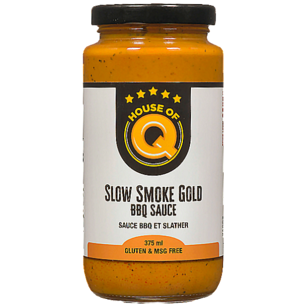 House Of Q Slow Smoke Gold BBQ Sauce - 375 ml