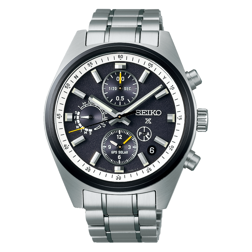 SEIKO Prospex Speedtimer Solar GPS Black Dial | SSH167