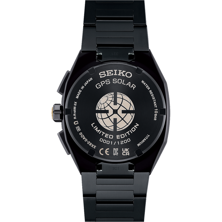 SEIKO Astron Morning Star Solar GPS Titanium Limited Edition Black | SSJ021