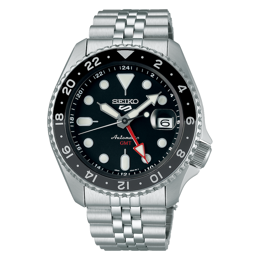 SEIKO 5 Sports Automatic GMT Black 43mm | SSK001