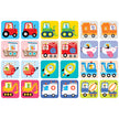 BANANA PANDA - SUUUPER SIZE - MEMORY GAME VEHICLES 24 cards (2+)