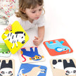 BANANA PANDA - SUUUPER SIZE - MEMORY GAME WILD ANIMALS 24 cards (2+)