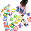 BANANA PANDA - SUUUPER SIZE - MEMORY GAME WILD ANIMALS 24 cards (2+)