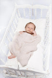 Blushing Beige Solid Double Layered Lovey
