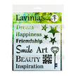 Lavinia Stencil - Words 2