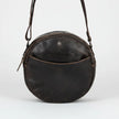 Greenwood Leather Round Crossbody Bag