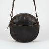 Greenwood Leather Round Crossbody Bag
