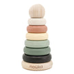 Noüka Wood and Silicone Stacker-Storm Tower