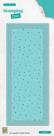 Nellie's Choice Stamping Die Slimline -  Dots & Stars