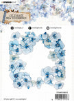 Clear Stamp background Celebrate New Beginnings 150x150mm nr.518