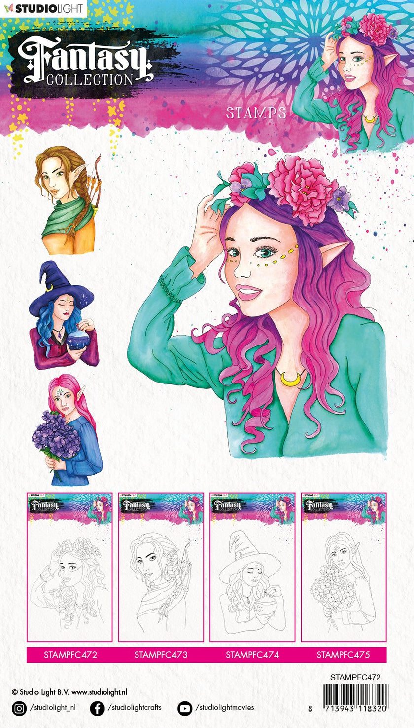 Stamp A5 Fairy, Fantasy Collection 3.0 nr.472