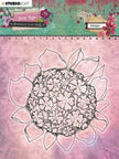 Clear Stamp 11x11 cm, Just Lou Botanical Collection nr.06