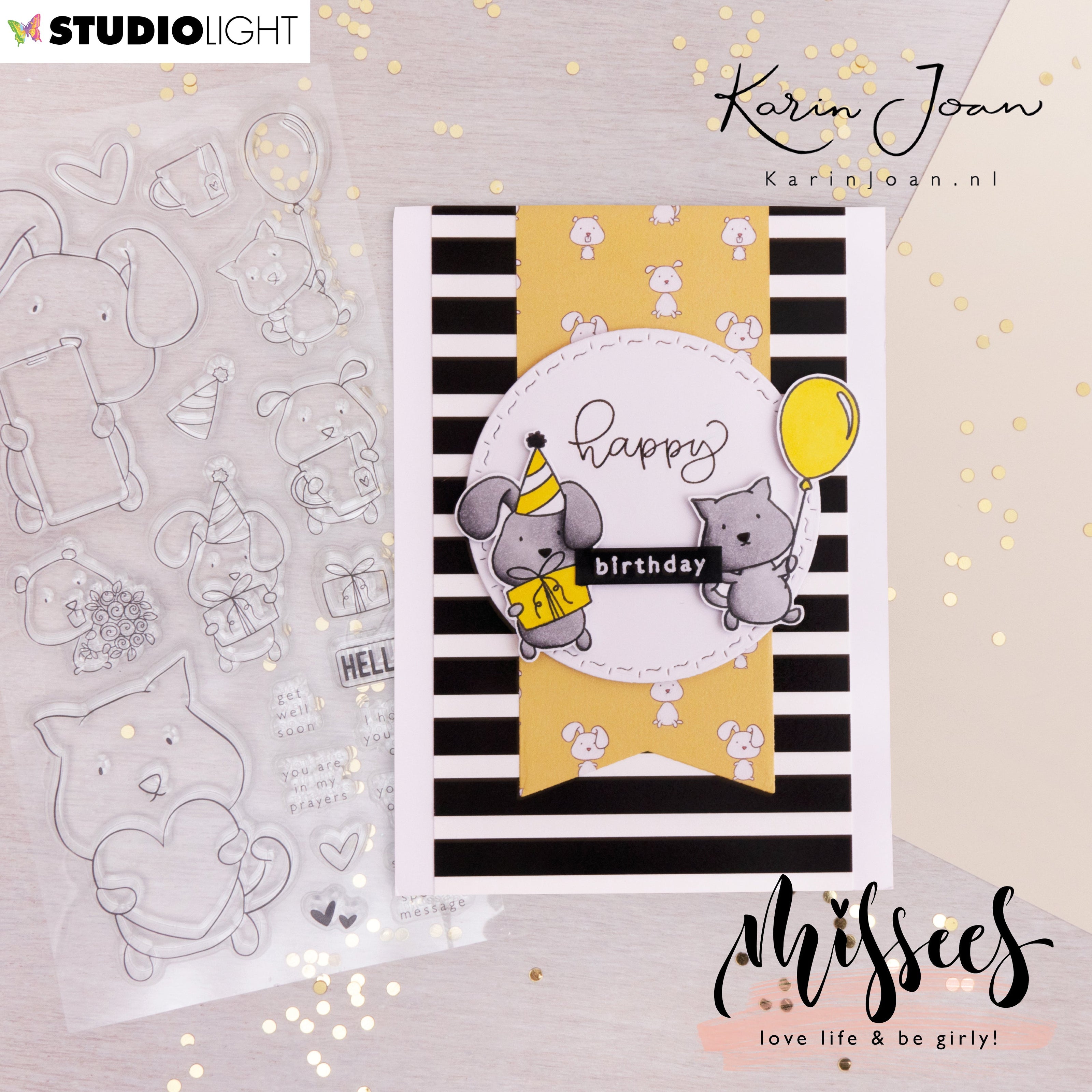 Karin Joan Clear Stamp Missees 