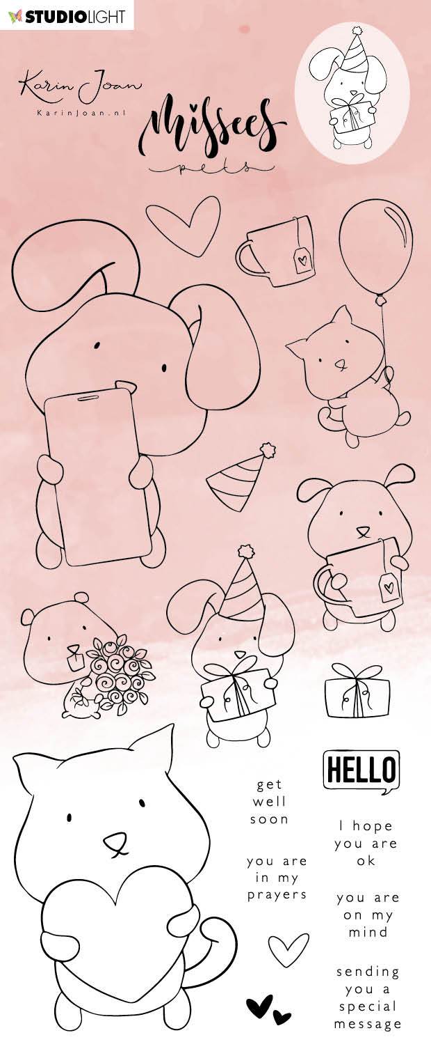 Karin Joan Clear Stamp Missees 
